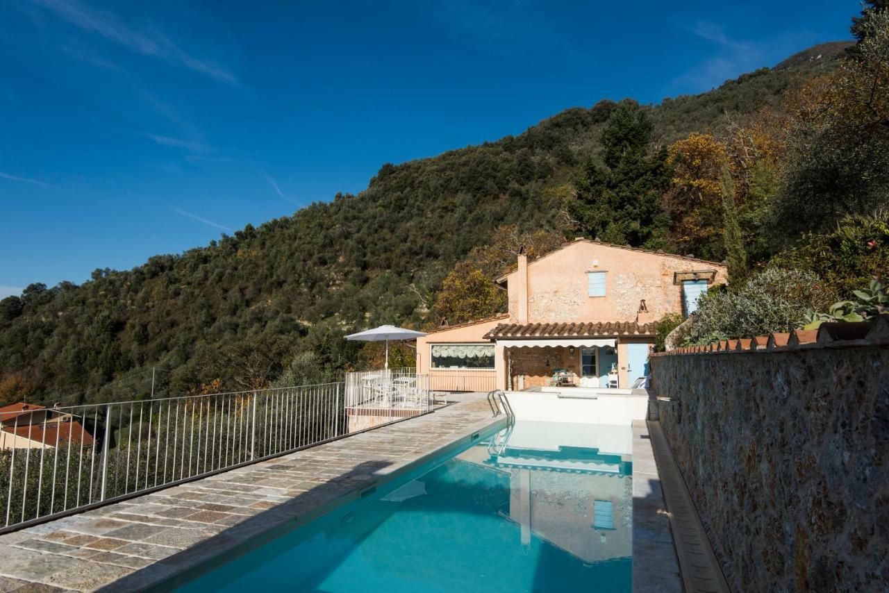 Charming Farmhouse In The Hills, Private Pool, Sea View, Dream Panorama Camaiore Exterior foto